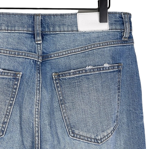 Pistola Jeans 29 High Rise Button Fly Skinny Raw Hem Ripped Stretch Denim Casual - Picture 7 of 10